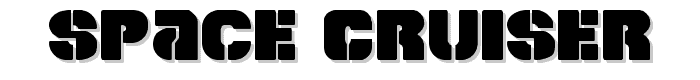 Space Cruiser font